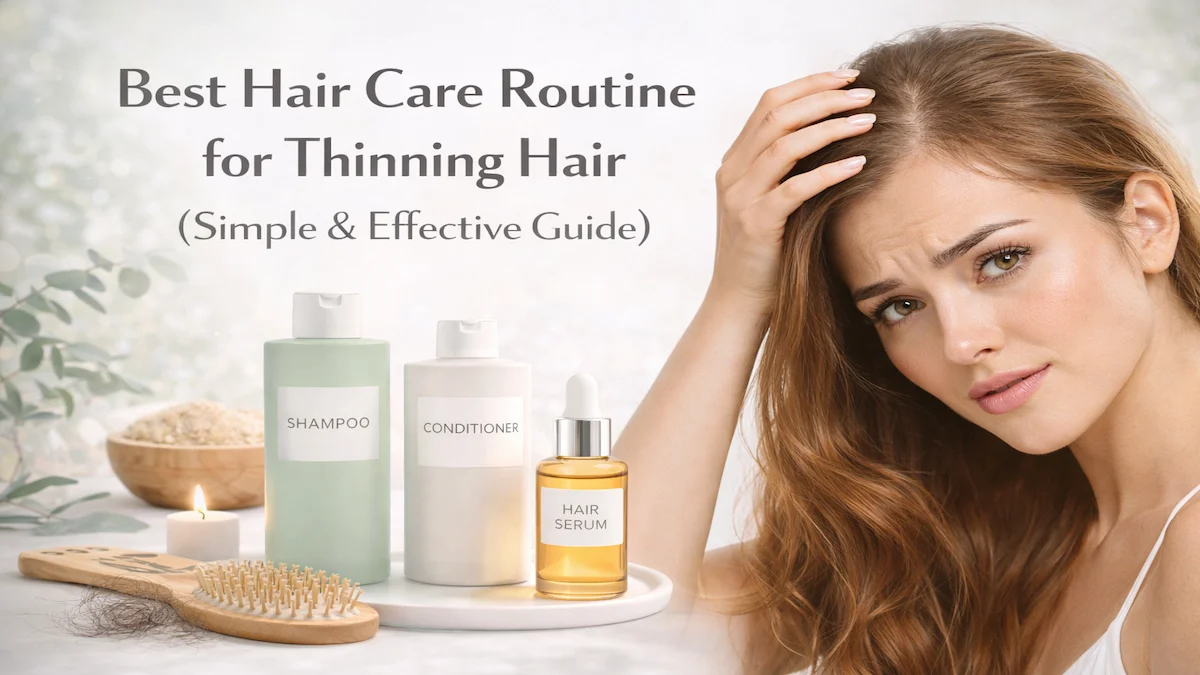 Best Hair Care Routine for Thinning Hair (Simple & Effective Guide)