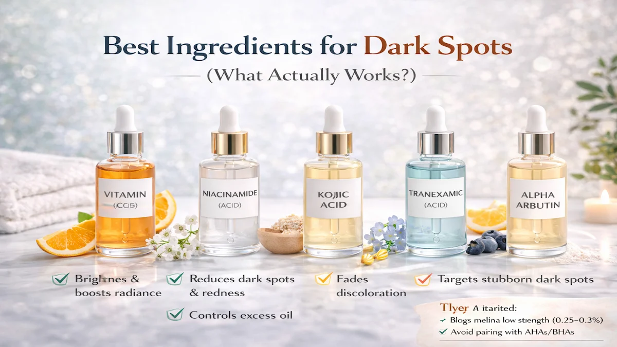 Best Ingredients for Dark Spots