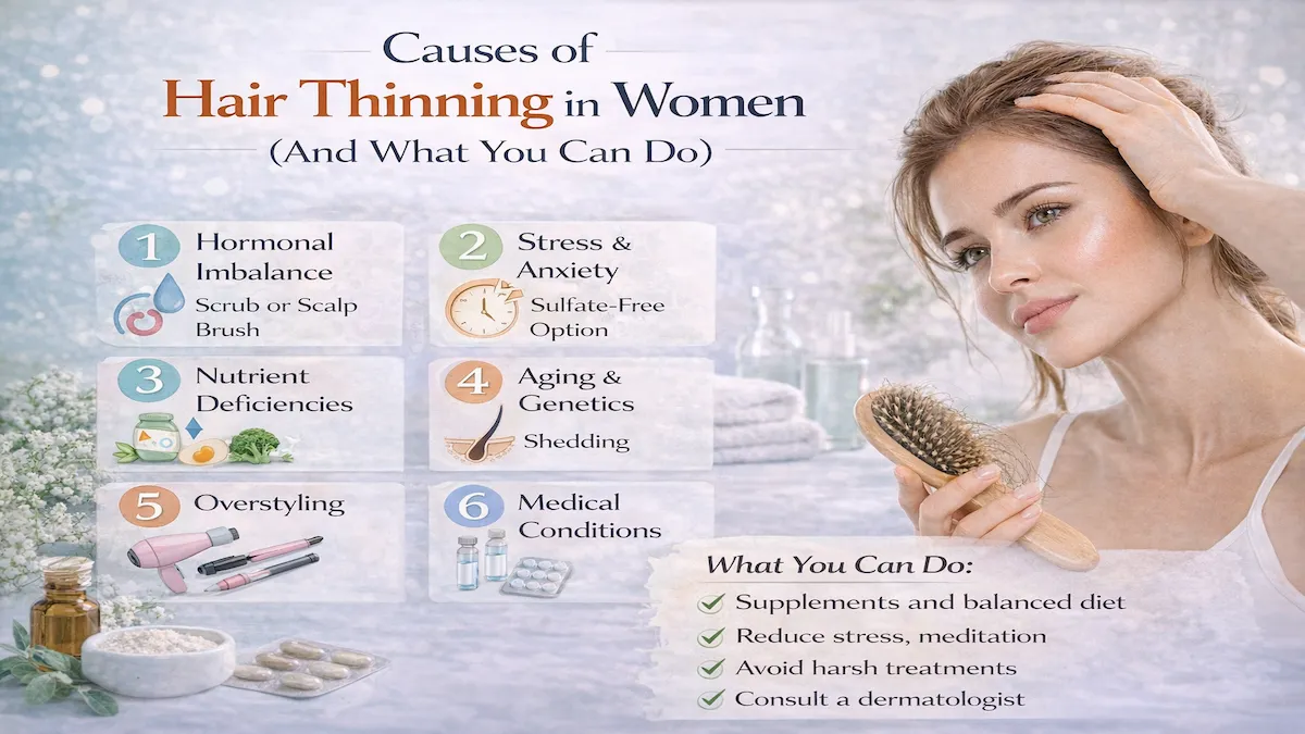 Causes of Hair Thinning in Women (And What You Can Do)
