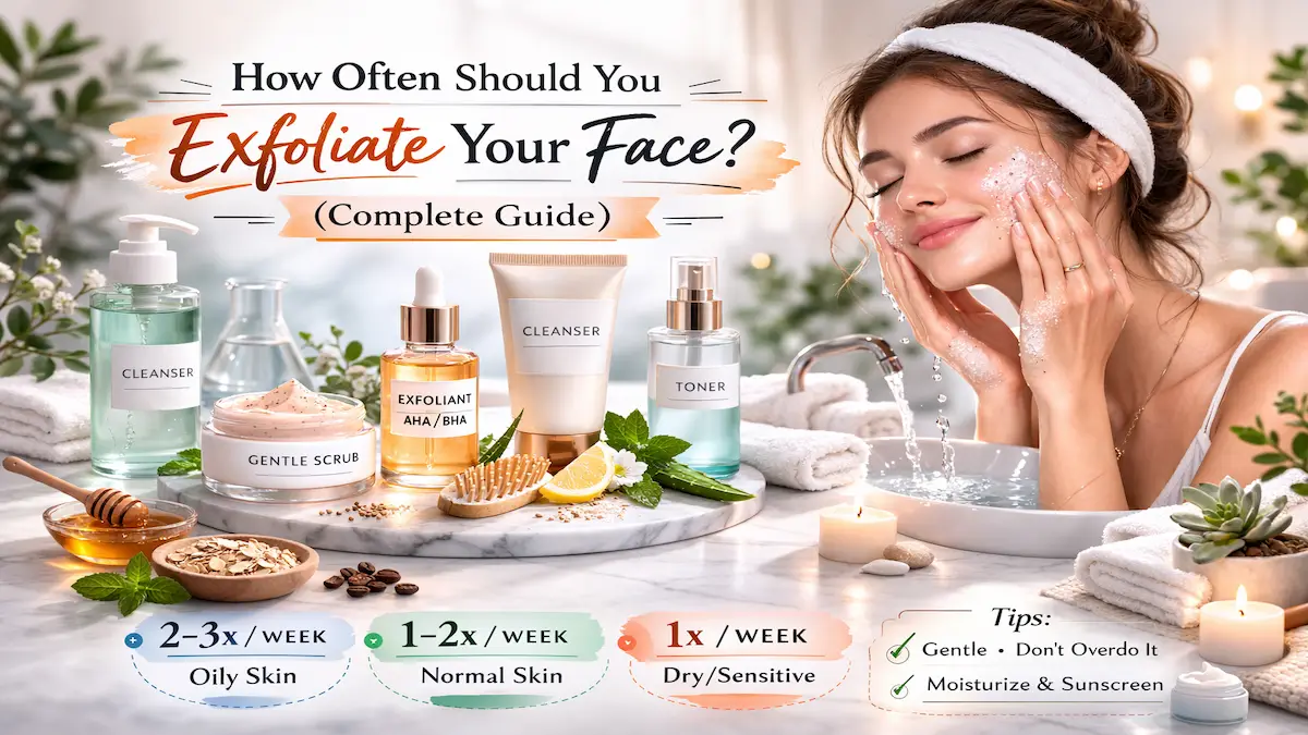How Often Should You Exfoliate Your Face (Complete Guide)