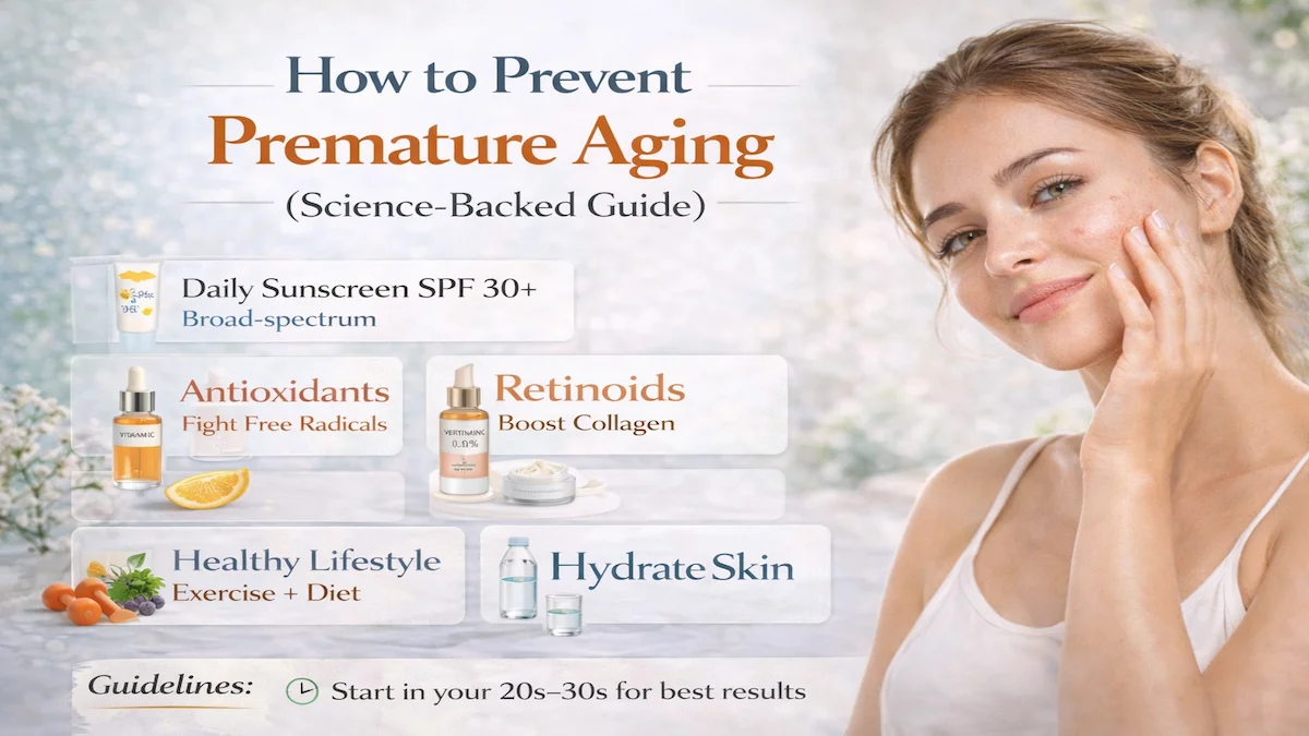 How to Prevent Premature Aging (Science-Backed Guide)