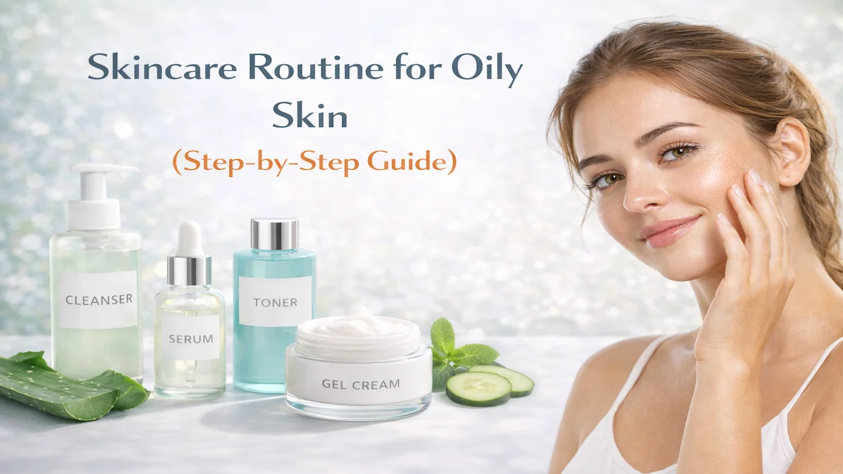 Skincare Routine for Oily Skin (Step-by-Step Guide)