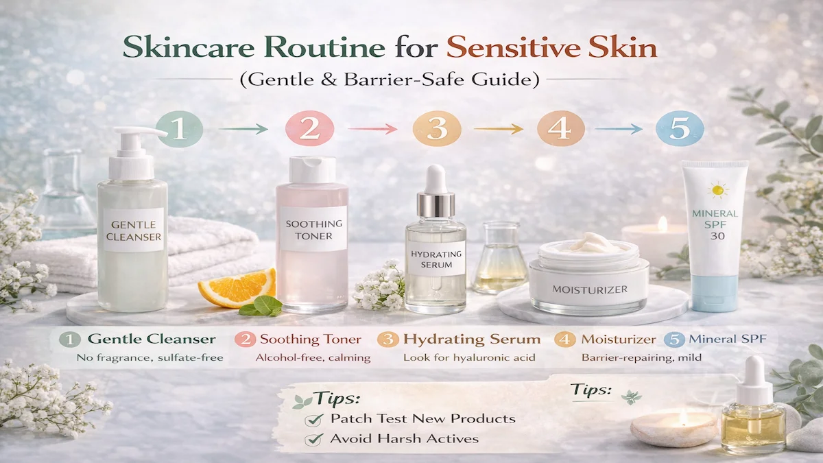 Skincare Routine for Sensitive Skin