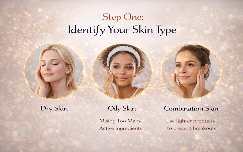 Step One Identify Your Skin Type