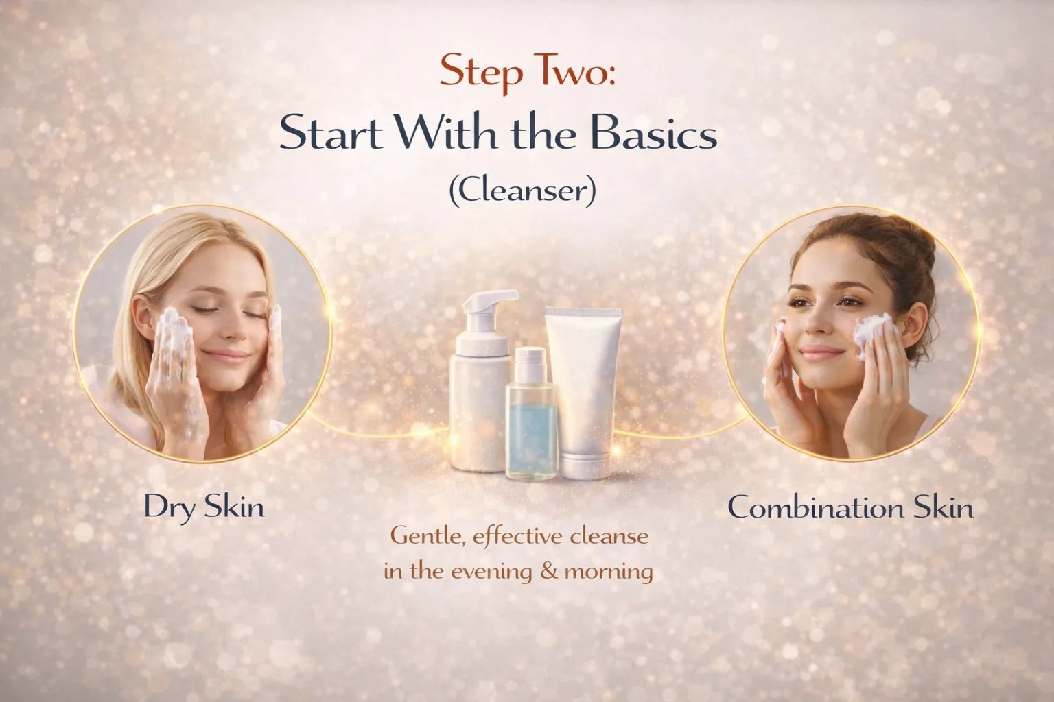 Step Two Start With the Basics (Cleanser)