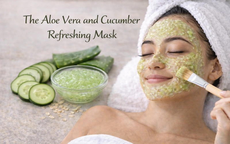 The Aloe Vera and Cucumber Refreshing Mask