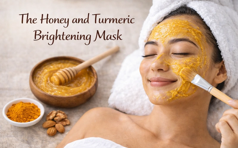 The Honey and Turmeric Brightening Mask