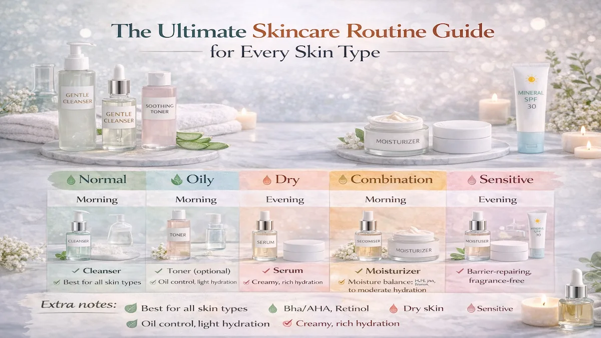 skincare routine for all skin types